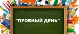 Пробный день